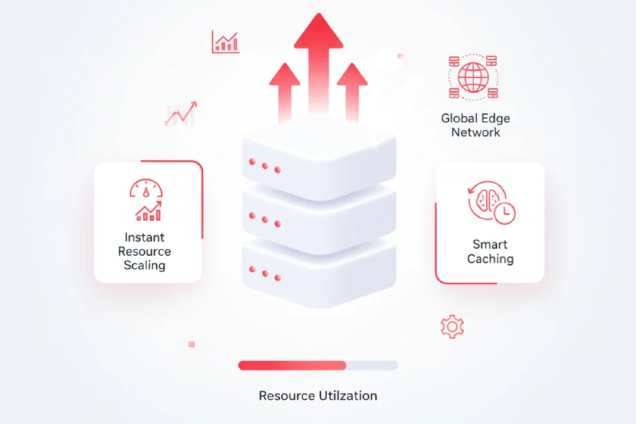 Autoscaling Web Hosting with Dynamic Resource Allocation for Peak Performance
