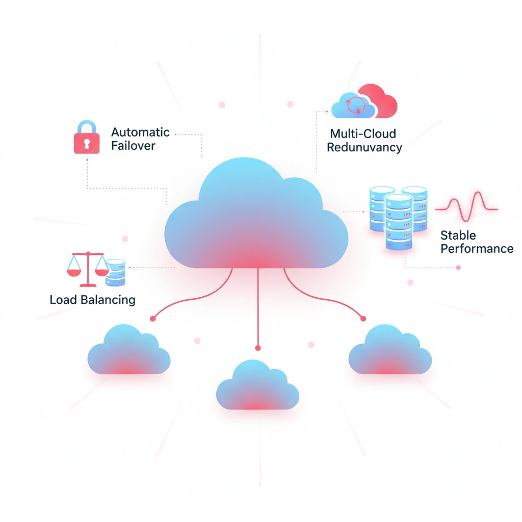 High-Availability Cloud Hosting with Load Balancing and Automatic Failover