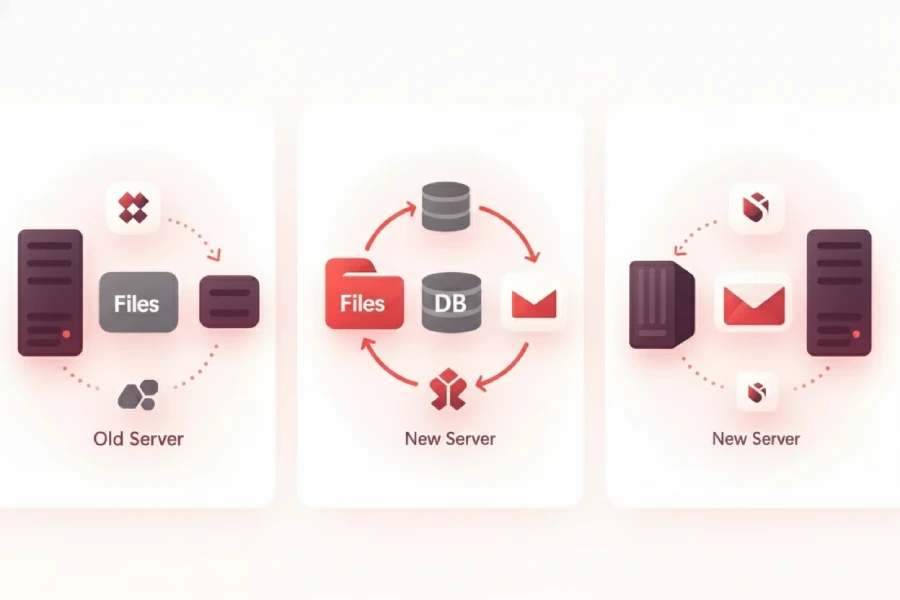 Website migration process
