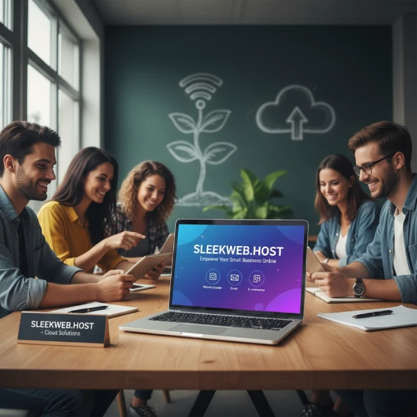 Professional Server Illustration