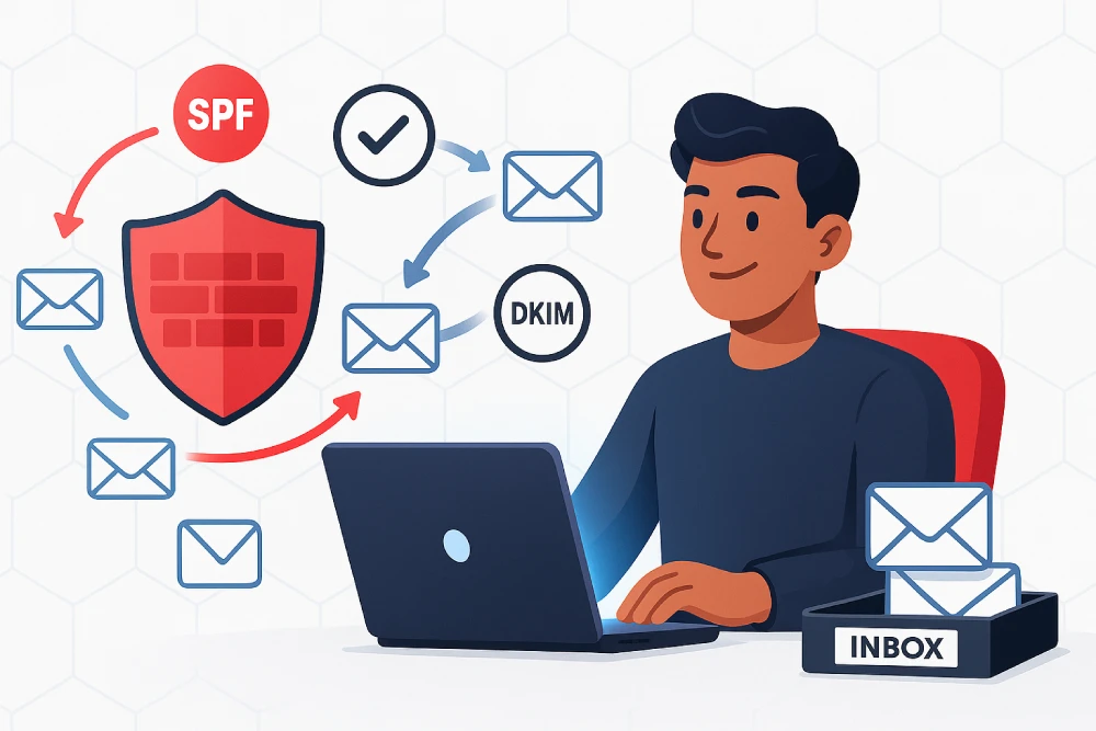 Reliable Email Delivery with SPF & DKIM